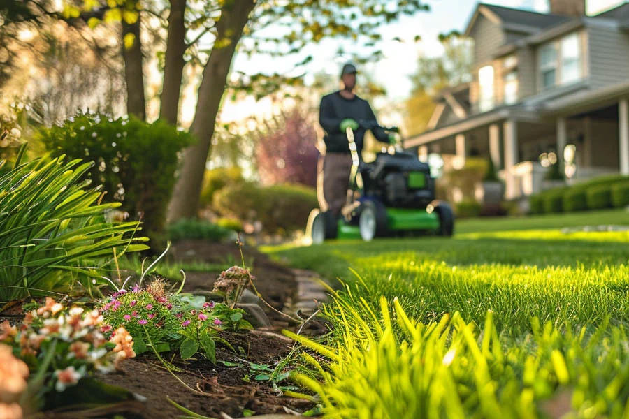 self propelled lawnmower